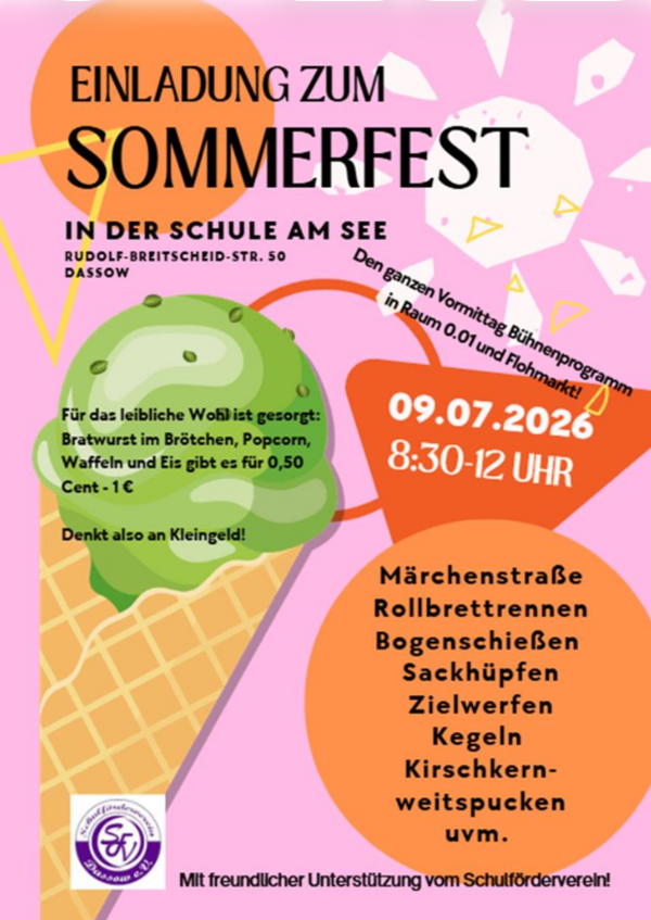 Einladung Sommerfest